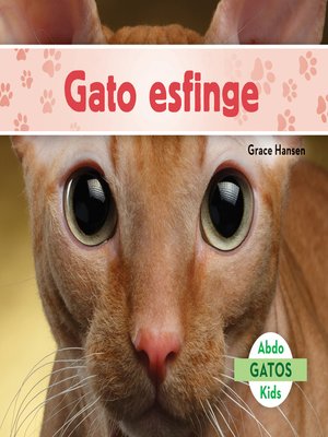 cover image of Gato esfinge (Sphynx Cats) (Spanish Version)